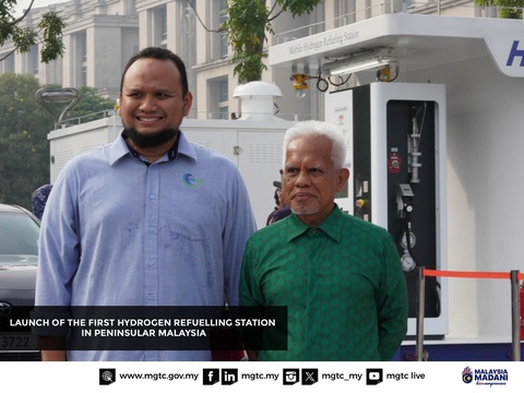 Launch of the first Hydrogen Refuelling Station in Peninsular Malaysia