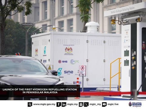 Launch of the first Hydrogen Refuelling Station in Peninsular Malaysia