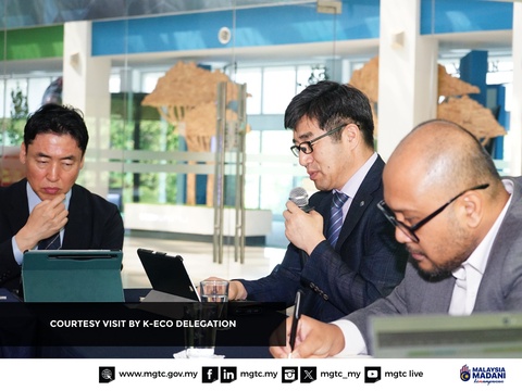 K-ECO DELEGATES PAY COURTESY VISIT TO MGTC FOR ESG KNOWLEDGE EXCHANGE