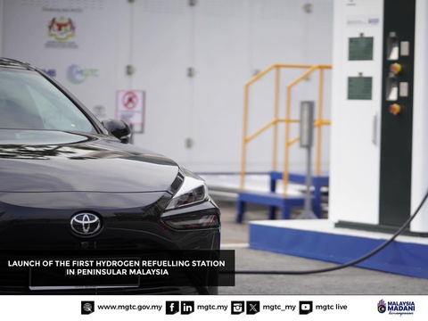 Launch of the first Hydrogen Refuelling Station in Peninsular Malaysia