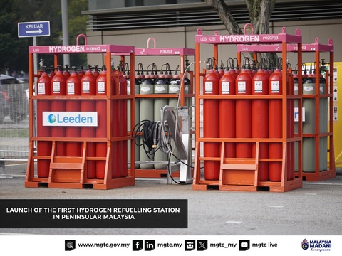 Launch of the first Hydrogen Refuelling Station in Peninsular Malaysia
