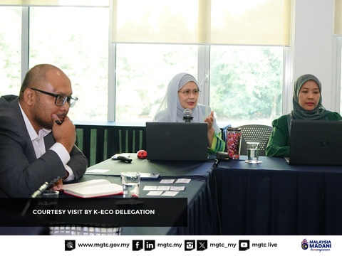 K-ECO DELEGATES PAY COURTESY VISIT TO MGTC FOR ESG KNOWLEDGE EXCHANGE