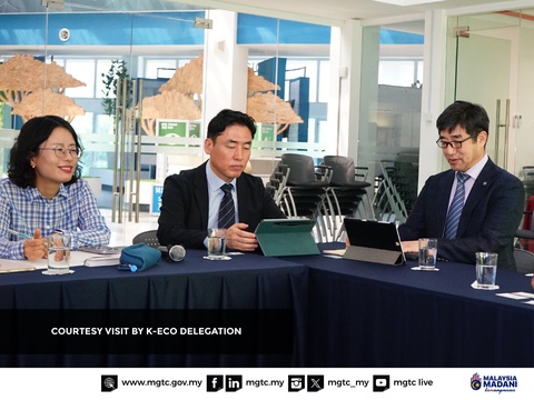 K-ECO DELEGATES PAY COURTESY VISIT TO MGTC FOR ESG KNOWLEDGE EXCHANGE