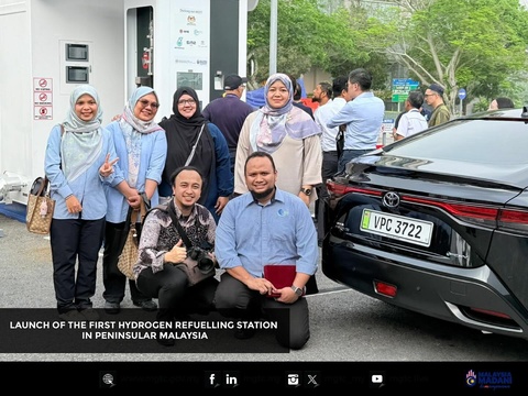 Launch of the first Hydrogen Refuelling Station in Peninsular Malaysia