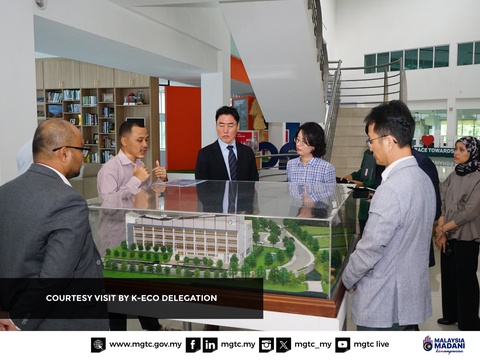 K-ECO DELEGATES PAY COURTESY VISIT TO MGTC FOR ESG KNOWLEDGE EXCHANGE