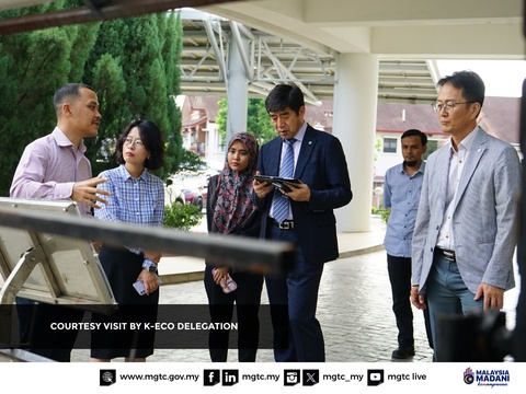K-ECO DELEGATES PAY COURTESY VISIT TO MGTC FOR ESG KNOWLEDGE EXCHANGE